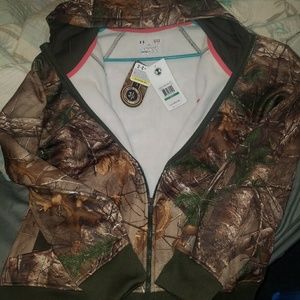 NWT Under Armour camo jacket